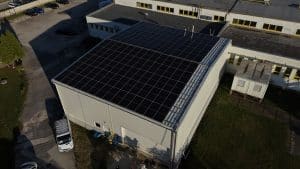inovatívny lokálny zdroj zelenej energie na budove