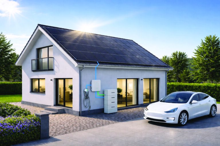 Hybridná zostava ECO 5 na rodinnom dome